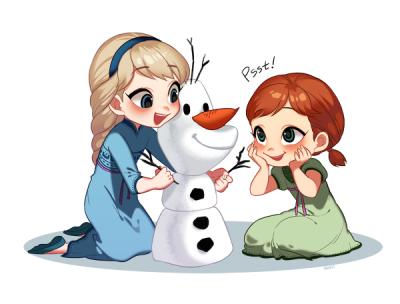 little elsa&amp;amp;anna