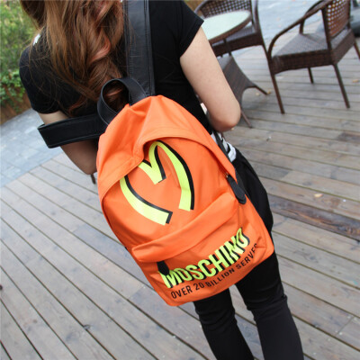 网络红款夏季双肩包欧美大牌学院风男女款背包学生书包潮