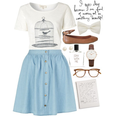 A fashion look from January 2014 featuring Linea Weekend t-shirts, Luxury Rebel flats and Daniel Wellington watches. Browse and shop related looks.