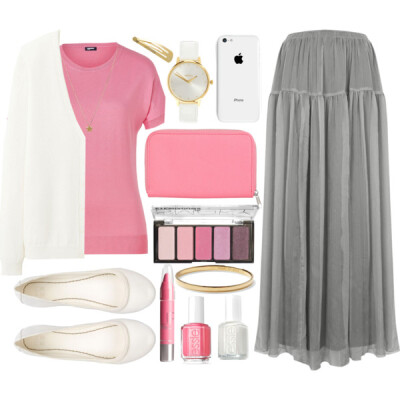 A fashion look from January 2014 featuring Uniqlo cardigans, Jil Sander Navy tops and Goldie skirts. Browse and shop related looks.