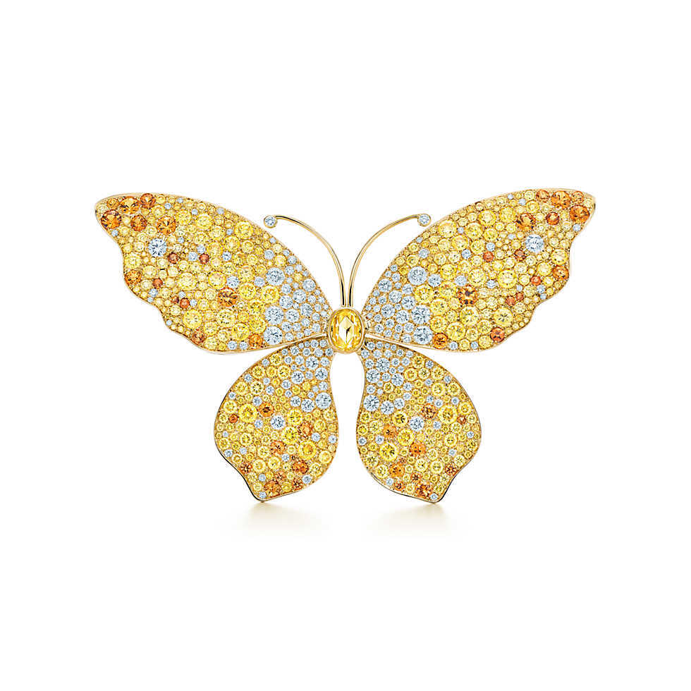 Seurat Butterfly Brooch