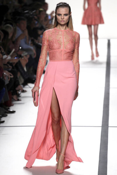 【设计师】Elie Saab Spring/Summer 2014 成衣系列