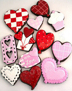 heart cookies