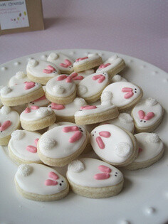 mini bunny cookies