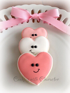 Heart cookies - Cookies with Character