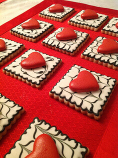 Valentine cookies