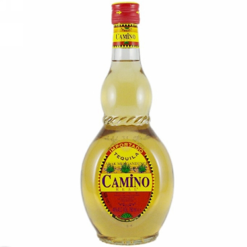 洋酒懒虫金龙舌兰酒 Camino REAL Gold 750ML