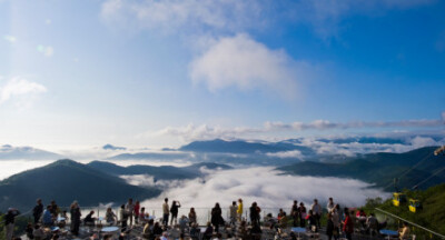 坐在云里喝咖啡】北海道云海Terrace咖啡厅，现实里的梦境。