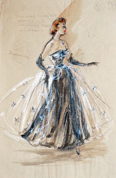 Edith Head sketch