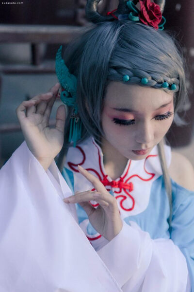 唯美国风摄影 《三月雨》 唯美 古风 动漫 中国风 cosplay