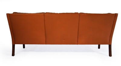 BØRGE MOGENSEN 2209 FREDERICIA LEATHER SOFA