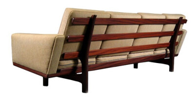 HANS WEGNER GE-236 GETAMA TEAK SOFA