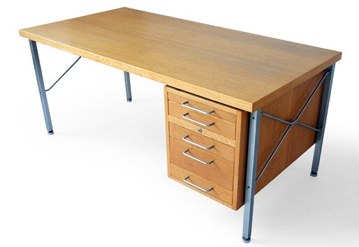 HANS WEGNER JOHANNES HANSEN KONTOUR OAK DESK