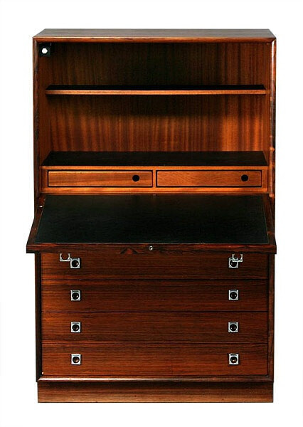 ARNE VODDER SIBAST ROSEWOOD BUREAU / CABINET