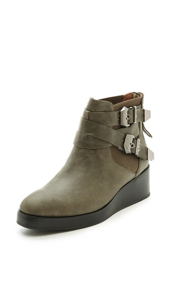 Jeffrey Campbell Bruno 坡跟短靴