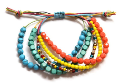 Colorful Beaded Bracelet