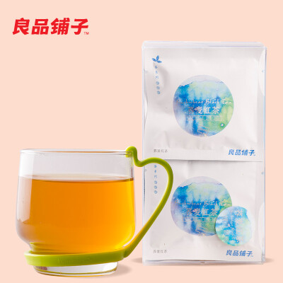 良品铺子苦荞茶 荞麦红茶 精选优质苦荞麦与进口红茶8包盒