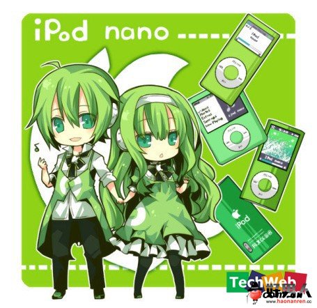 苹果iPod nano拟人全家族