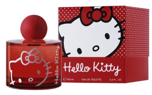 凯蒂猫 流行摇滚，继甜美可人的Hello Kitty Sweet Collection系列之后，Koto公司又为所有的Hello Kitty喜爱这推出一款甜美的花果香型香水！名为Hello Kitty Pop-A-Licious。  Hello Kitty Pop-A-Licious有着迷人的红色，上面为一致可爱的小猫，还有外盒上Hello Kitty 的形象赫然入目。这款甜美的香水的香料包括了樱桃、焦糖、苹果、茉莉、麝香和香草等。