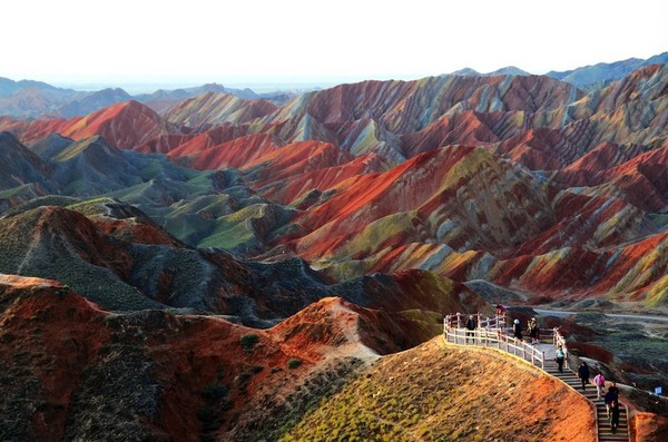 中國張掖丹霞地貌（Zhangye Danxia Landform, China）