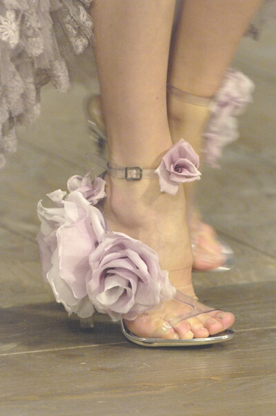Alexander McQueen shoes Flower S/S 2010