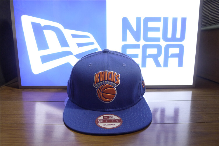 纽约尼克斯队 NBA CAP NEW ERA SNAPBACK NE 调节款 棒球帽