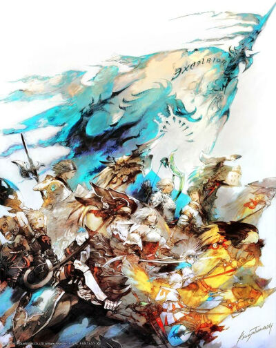 Final Fantasy XIV: A Realm Reborn - Promo Poster