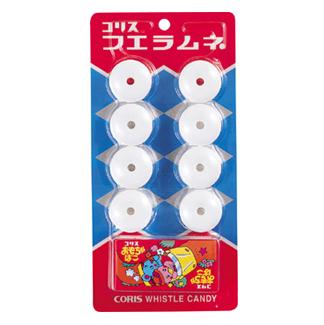 日本进口 coris经典牛奶味口哨糖20g 内附玩具 好吃又好玩 2301