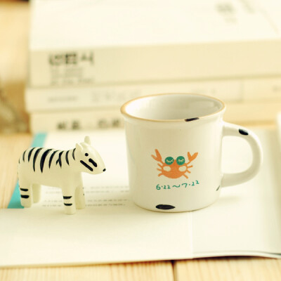 ZAKKA 复古 仿搪杯 星座杯 陶瓷杯 咖啡杯 12款可选 创意礼物