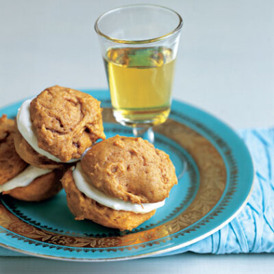 Pumpkin Cream Sandwiches These moist pumpkin cookies are wonderful plain or sandwiched with cream cheese filling.