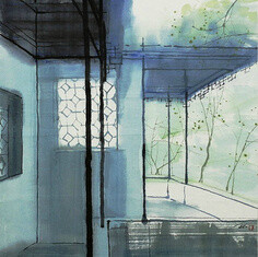 梨花夜语采集到水墨