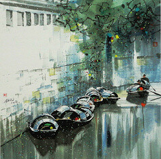 梨花夜语采集到水墨