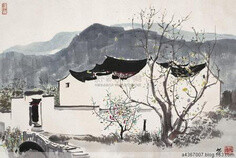 梨花夜语采集到水墨