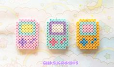 Kawaii Pastel Necklace 8 bit Gameboy Color