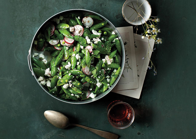 Sugar Snap Salad Simple, classic, fresh: We love everything about this snap pea and radish salad.