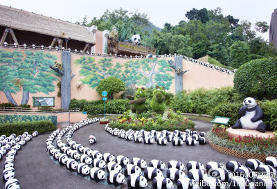 【香港6·18】到海洋公園探訪好友安安、佳佳、盈盈和樂樂，玩得不亦樂乎！熊貓是保護瀕危物種的重要象徵，然而至今全球野生熊貓為只剩餘約1600隻，大家要好好保護熊貓！