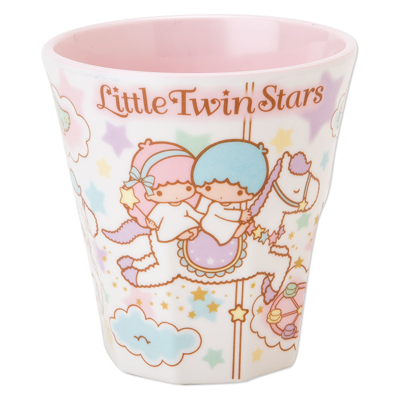 兔宝日本代购正品Sanrio三丽鸥Little Twin Stars双子星 塑料杯子