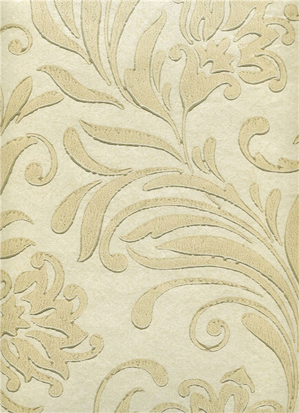 米黄色欧式客厅卧室墙纸-阳光无限壁纸