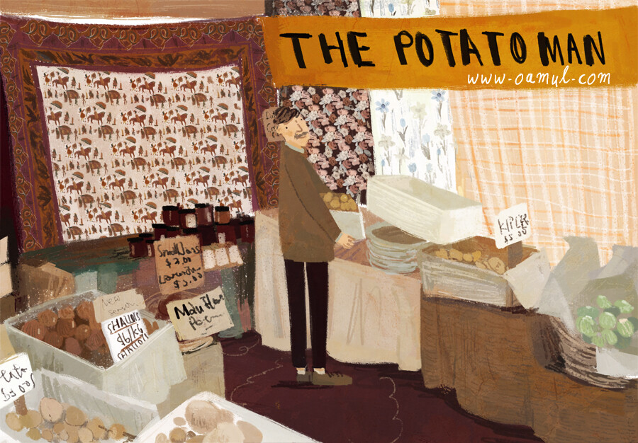 Farm market-POTATO MAN