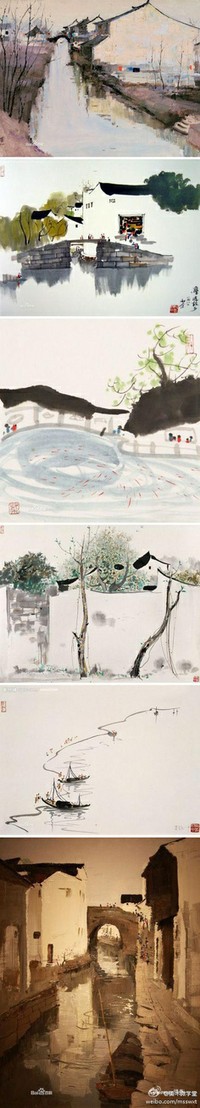 梨花夜语采集到水墨