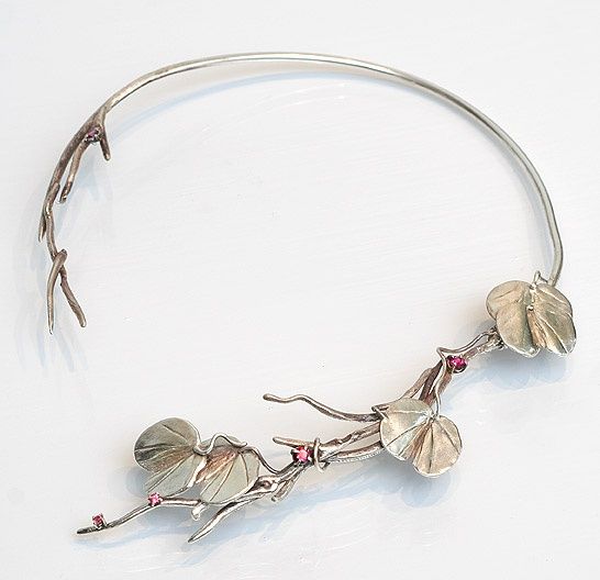 Necklace | Kim Nikolaev. &amp;quot;Twig series&amp;quot; || http://www.nikolaevdesigns.com/