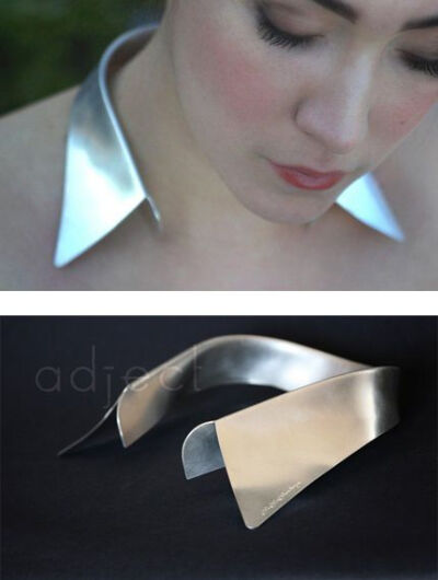 Neck collar | Lina Lotta Lundberg. Fine silver