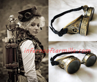 STEAMPUNK蒸汽朋克防风镜
