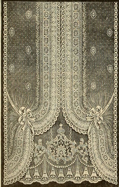 Edwardian Lace Curtain