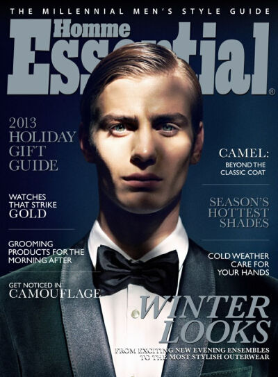 Ben Allen Covers the November Edition of Essential Homme