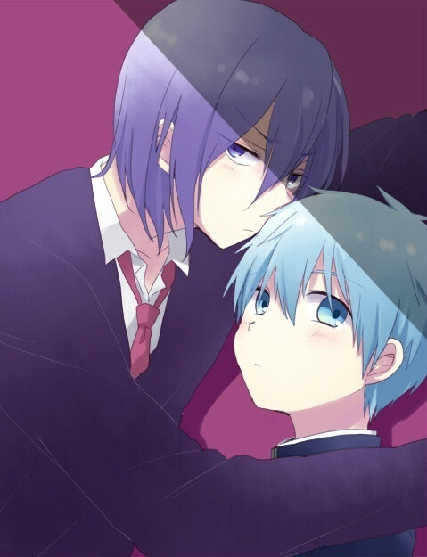 #紫黑#紫黒 绘者：あずき ID42755832「连结」www.pixiv.net/member_illust.php?mode=medium&amp;amp;illust_id=42755832