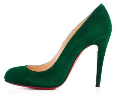 Christian Louboutin green Ron Ron pumps