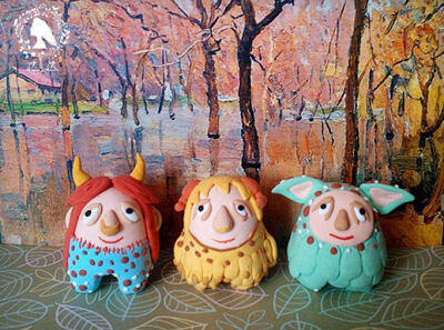 治愈系小萌物：森林中的精灵们