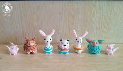 治愈系小萌物：森林中的精灵们