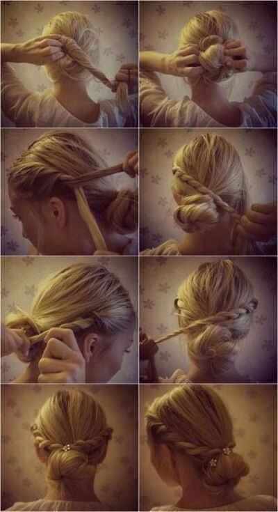 【发型教程】Hair Ideas: wowww, so easy!!! 曦